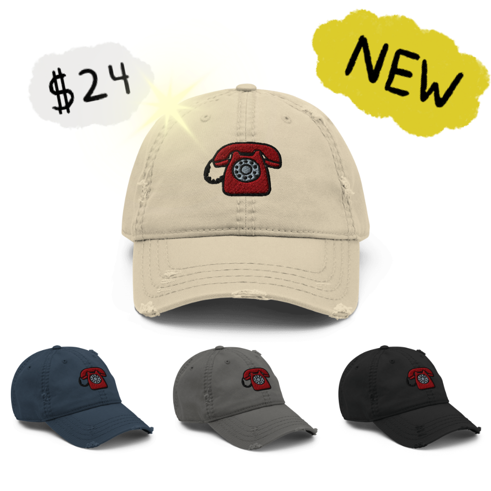 ON CALL dad cap